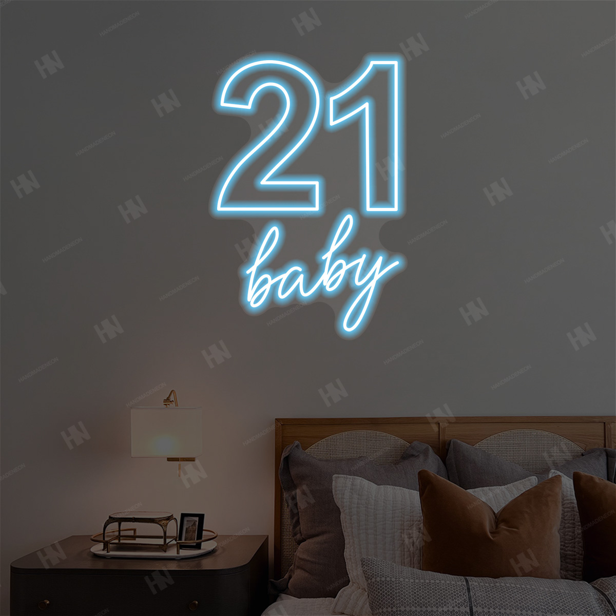 21 Baby Neon Sign