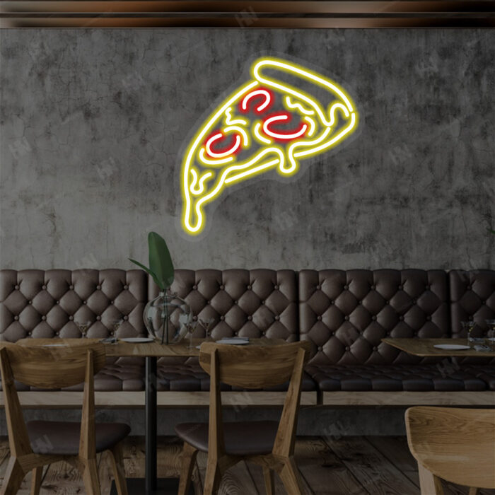 Custom Neon Pizza Sign