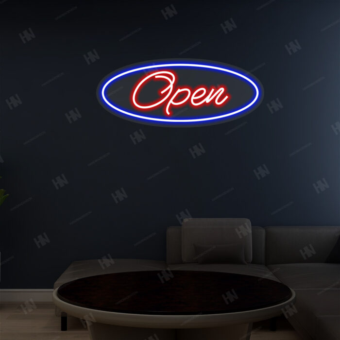 Neon LED Open Sign for Business