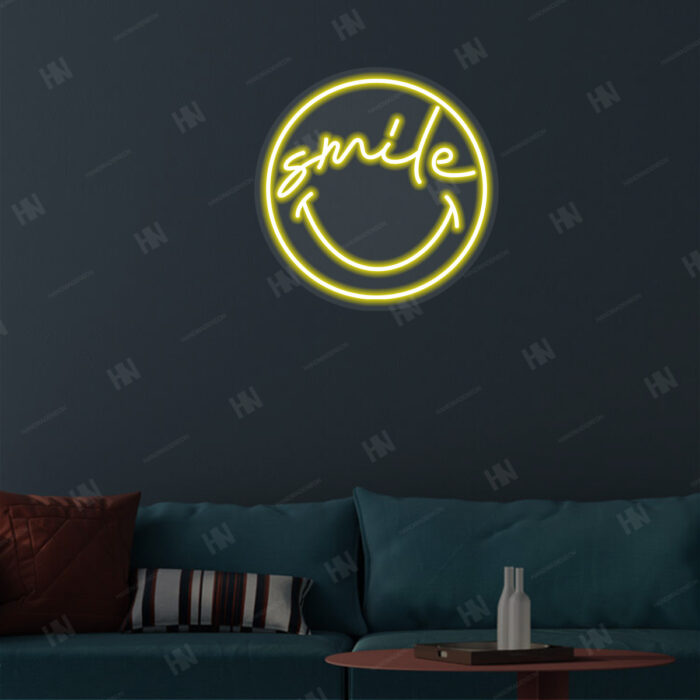 Smiley Face Neon Sign