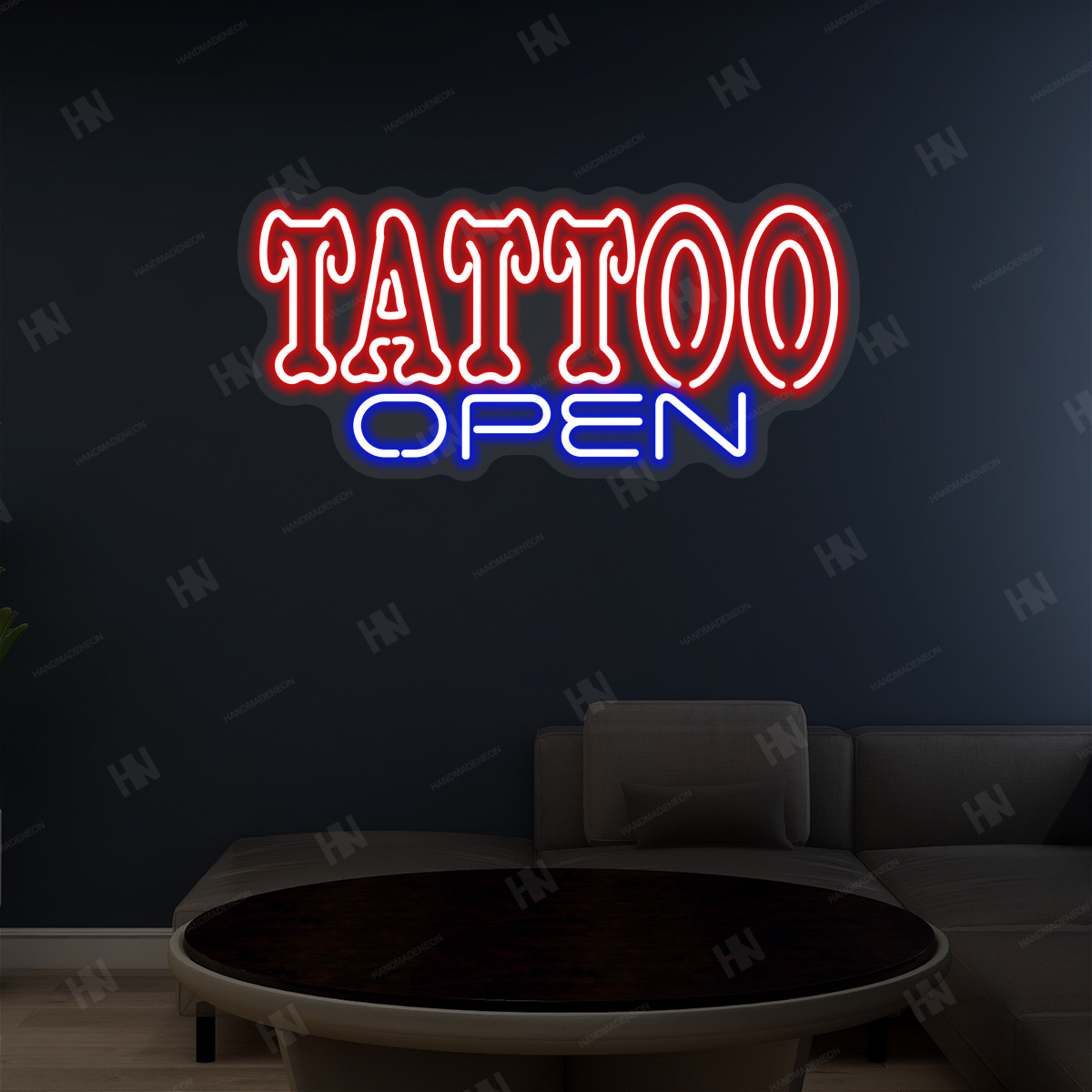 Tattoo Open Neon Sign