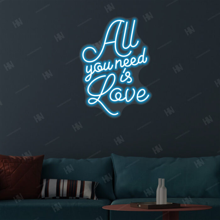 All You Need is Love Neon Sign