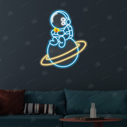 Astronaut Neon Sign