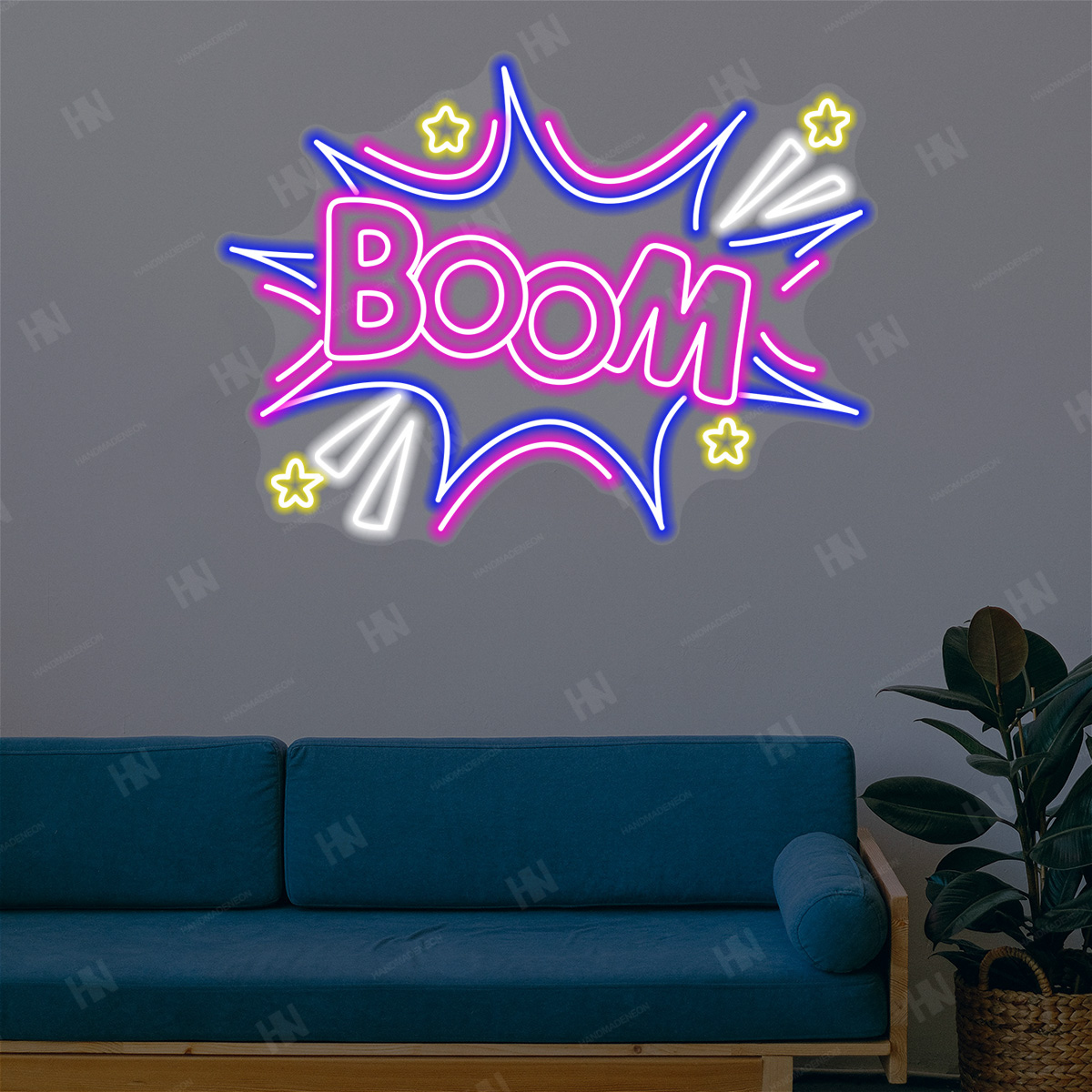 Boom Neon Sign