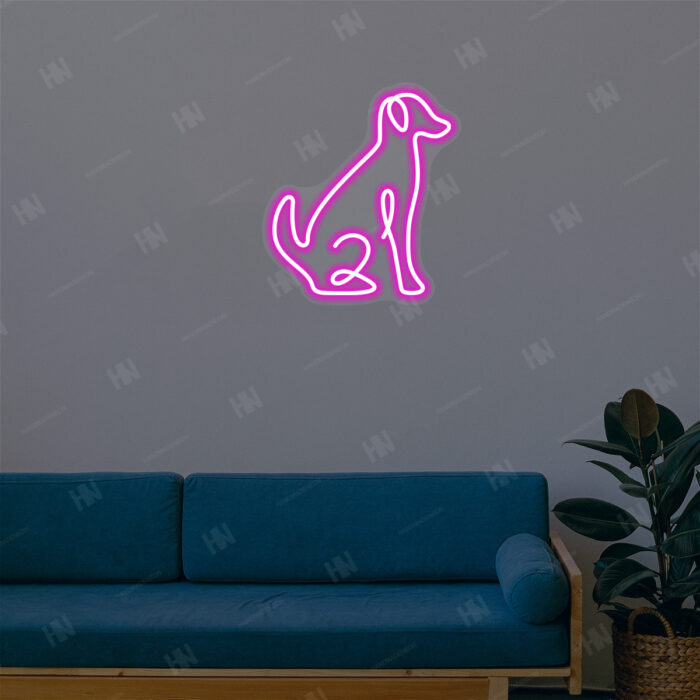 Custom Dog Neon Sign