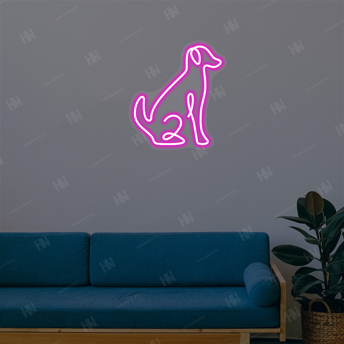 Custom Dog Neon Sign