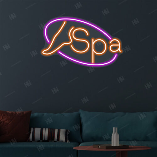 Custom Foot Spa Neon Sign