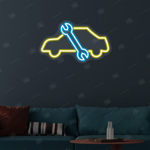 Custom LED Neon Car Garage Sign