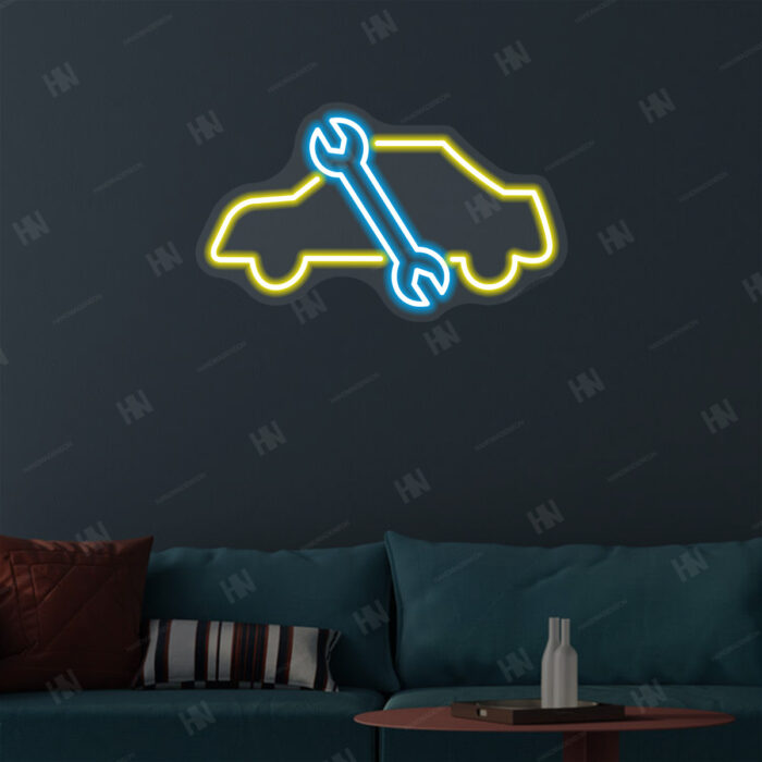 Custom LED Neon Car Garage Sign