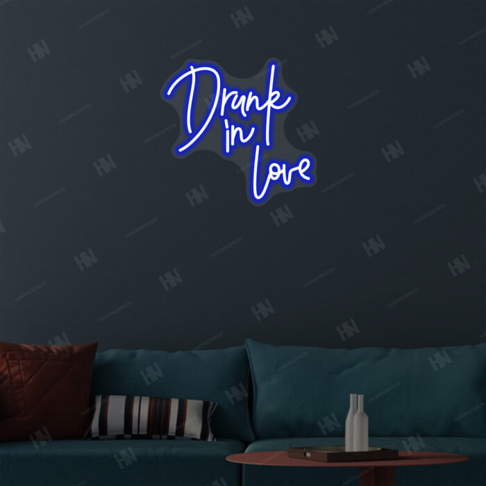 Drunk in Love Neon Sign