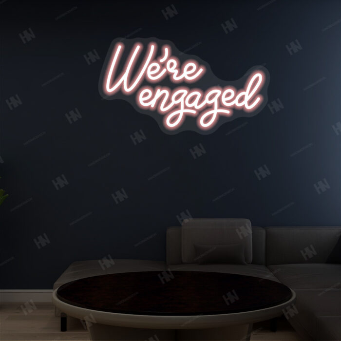 Engaged LED Neon Sign