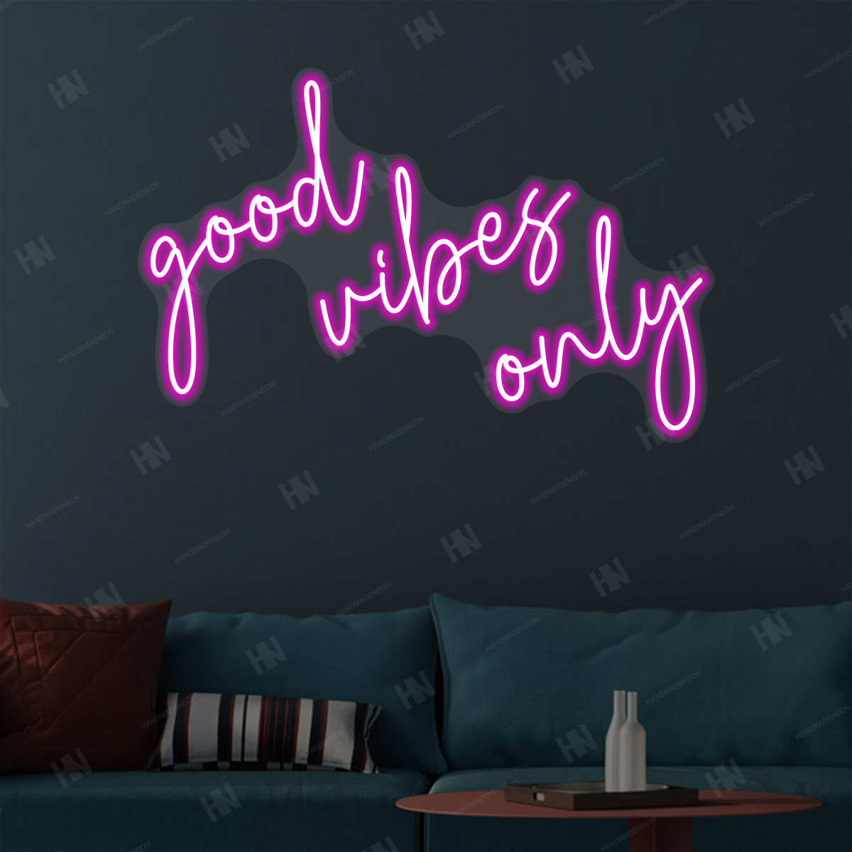 Good Vibes Only LED Neon Sign