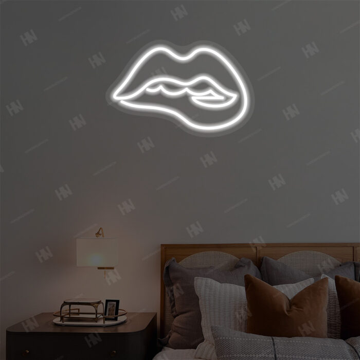 Irresistible Lips Neon Sign