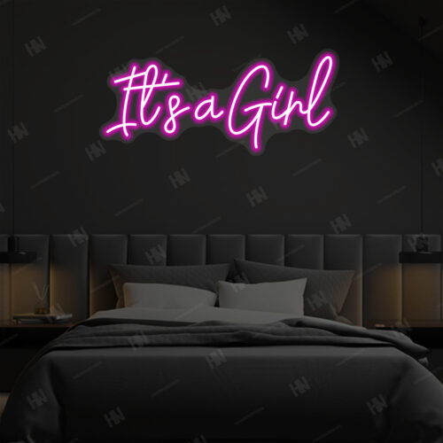 It's a Girl Neon Sign