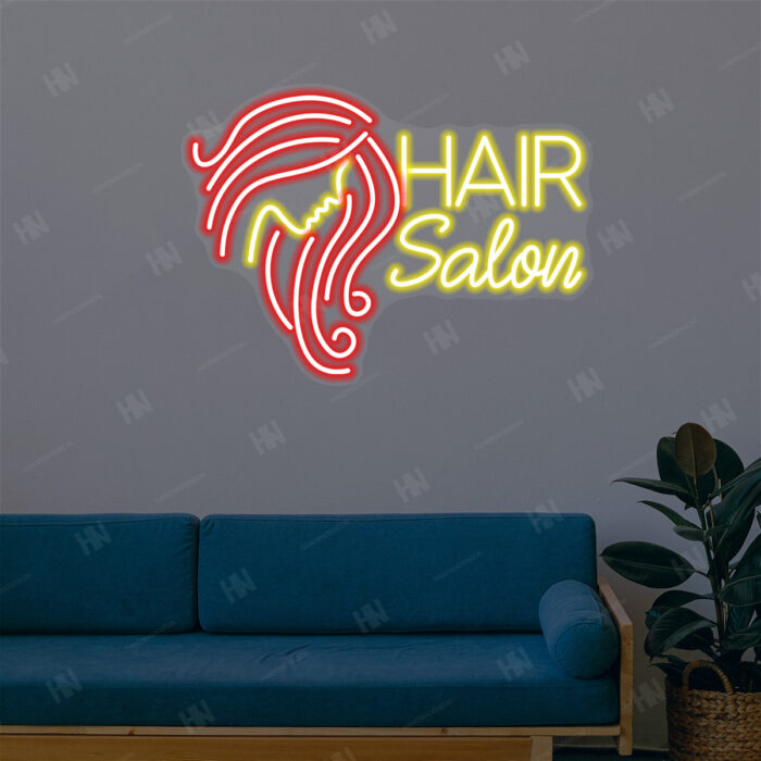 LED Neon Hair Salon Sign