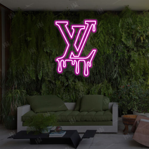 LED Neon Sign LV DRIP