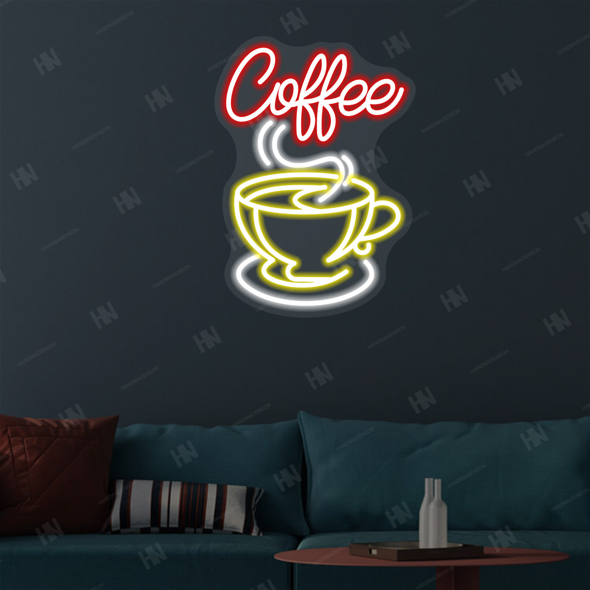 Neon Coffee Sign Light