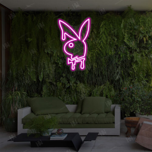 Neon Playboy Bunny Sign