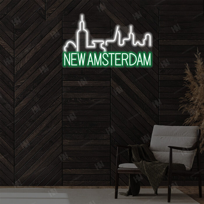 New Amsterdam LED Neon Sign