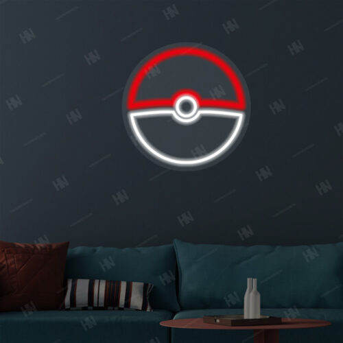 Poke Ball Neon Sign