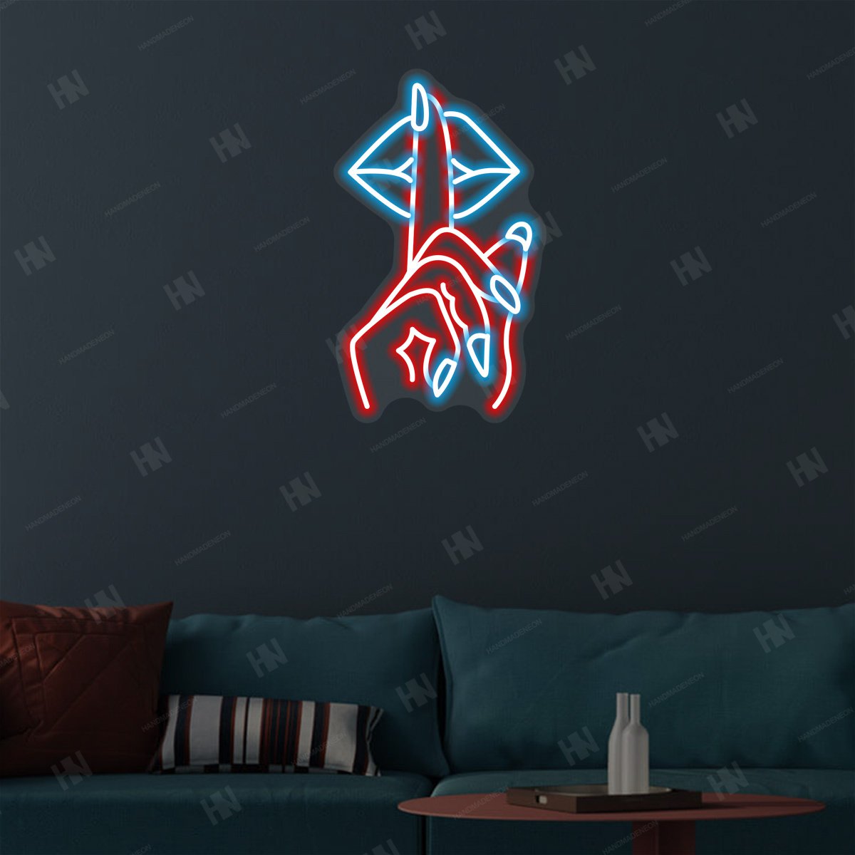 Shush LED Neon Sign