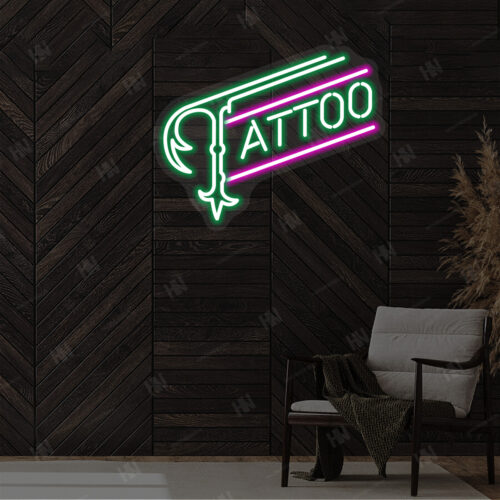 Tattoo Neon Sign for Wall Decor